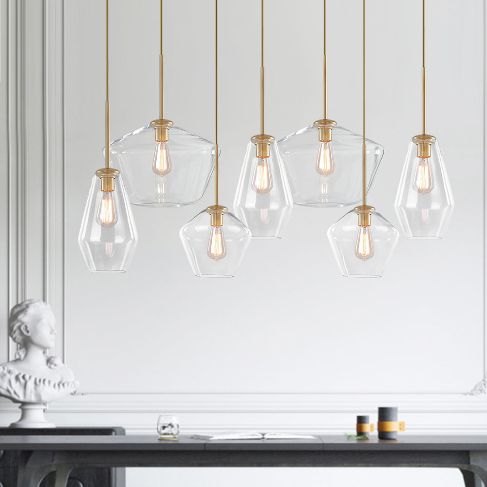 7-light Cluster Kitchen Island Pendant Lighting