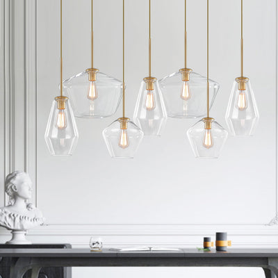 7-light Cluster Kitchen Island Pendant Lighting