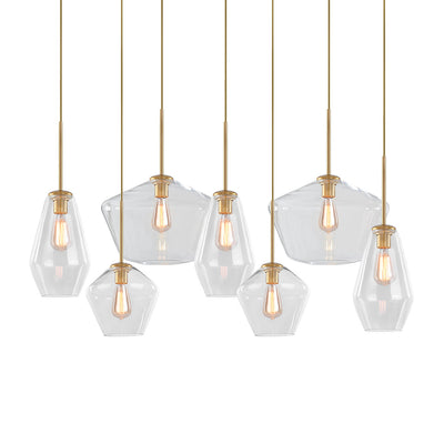 7-light Cluster Kitchen Island Pendant Lighting