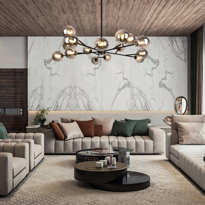 Modern Sputnik Branching Bubble Chandelier