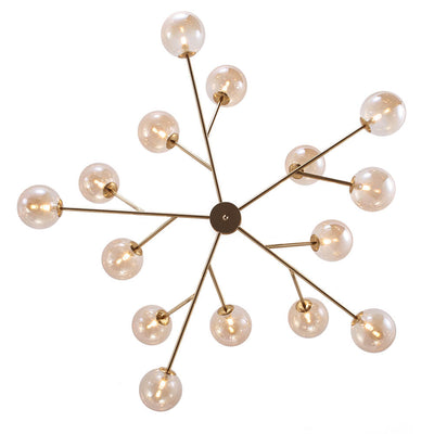 Modern Sputnik Branching Bubble Chandelier