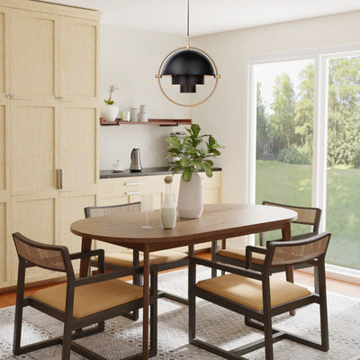 Adjustable Multi-Lite Modern Pendant Lighting Fixture with Shape-Changing Design