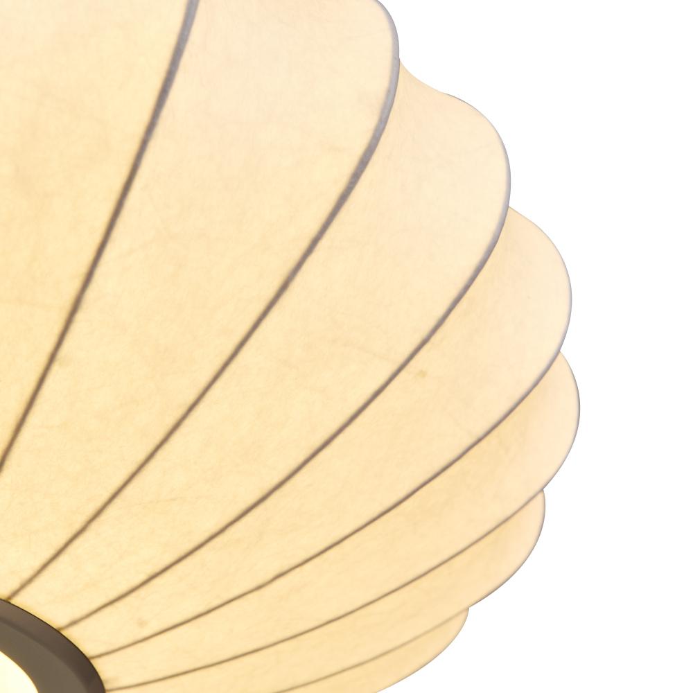 Elegant Modern White Silk Pendant Light Fixture for Contemporary Homes