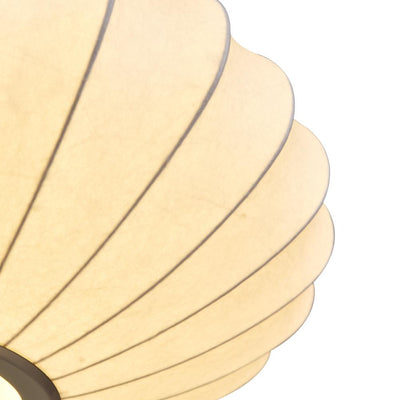 Elegant Modern White Silk Pendant Light Fixture for Contemporary Homes