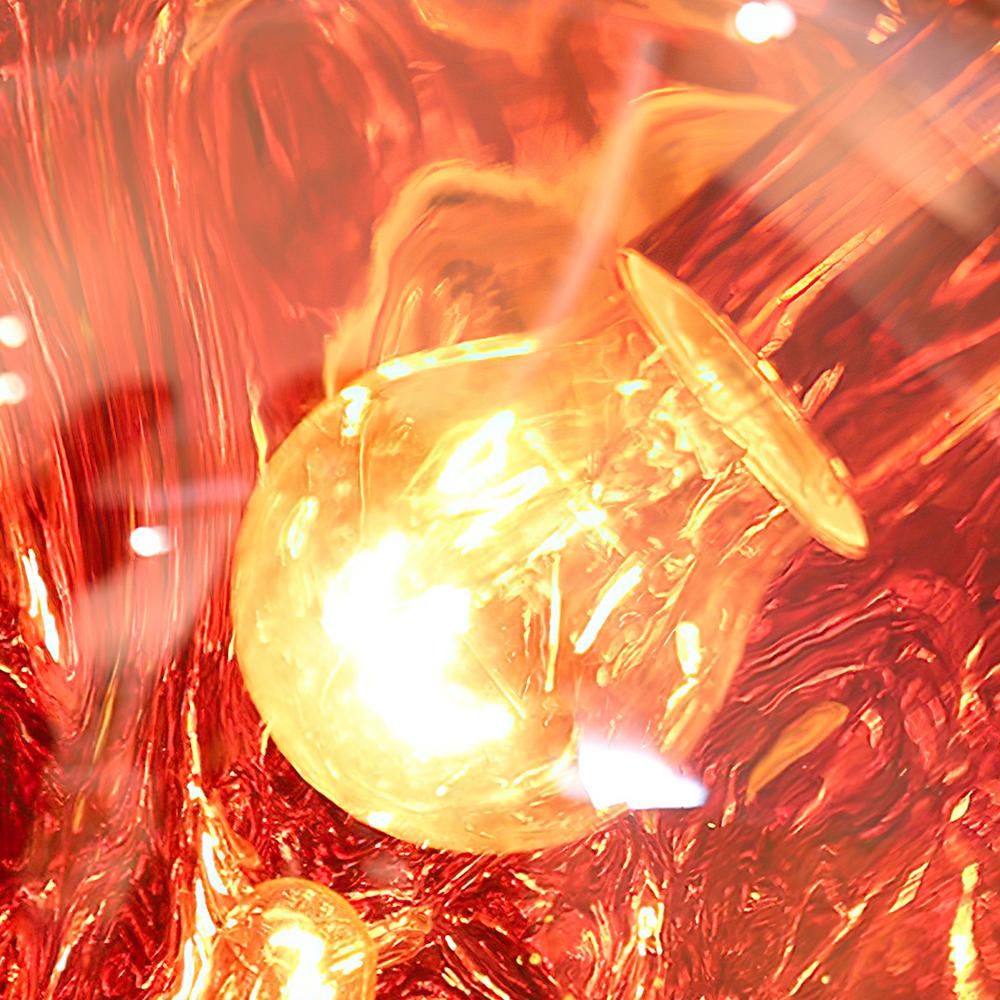 Modern Melt Polycarbonate Single Pendant Light, Adjustable Cable, Unique Globe Design