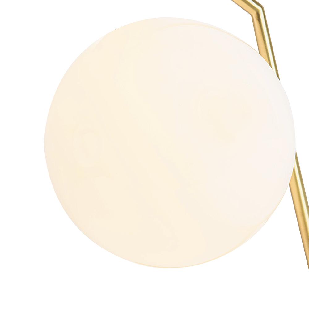 Modern Glass Globe Pendant Light: Adjustable, Dimmable, Gold & Nickel Finishes