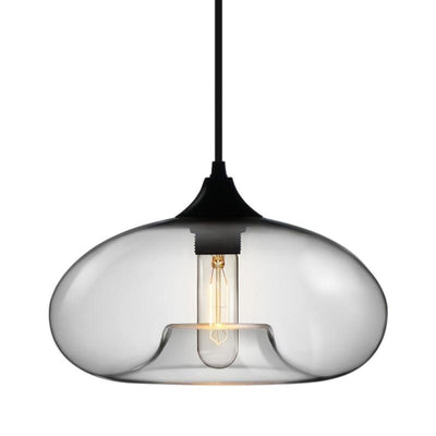 Modern 3-Light Cluster Geometric Glass Pendant Lighting for Kitchen Dining Area
