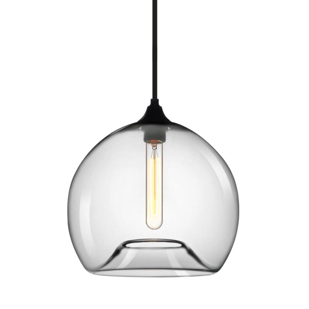 Modern 3-Light Cluster Geometric Glass Pendant Lighting for Kitchen Dining Area