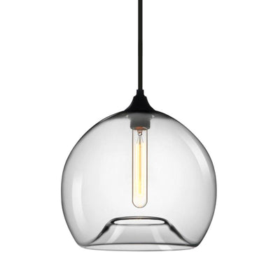 Modern 3-Light Cluster Geometric Glass Pendant Lighting for Kitchen Dining Area