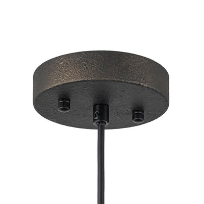 Industrial Antique Metal Dome Pendant Light, Black Finish, Gold Foil Interior