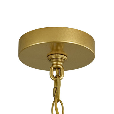 Mid-Century Modern Gold Panpipe 4-Light Tiered Pendant Chandelier Lighting Fixture