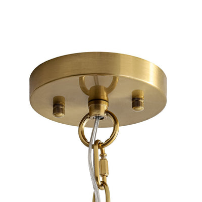 Modern 1-Light Clear Hammered Glass Mini Pendant with Brass Nickel Finish