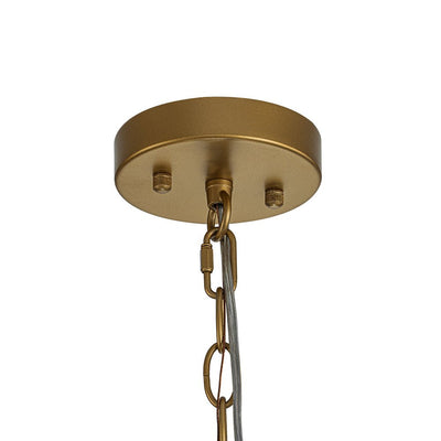 Modern Water Pattern Glass Cylinder Pendant Light, Dimmable, Gold or Nickel Finish