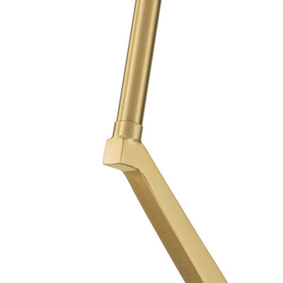 Modern Dimmable LED Round Pendant Light Fixture, Minimalist Brass/Black Finish