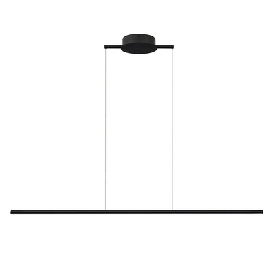 Modern Minimalist Dimmable Linear LED Pendant Light Fixture for Dining Table