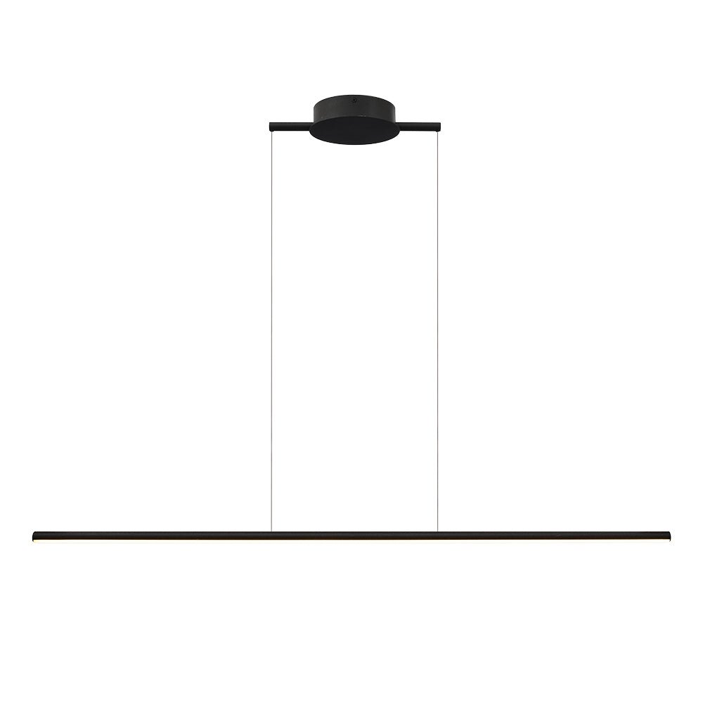Modern Minimalist Dimmable Linear LED Pendant Light Fixture for Dining Table