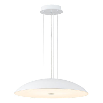 Modern Minimalist LED Dome Pendant Light - Dimmable Frisbee Saucer Design