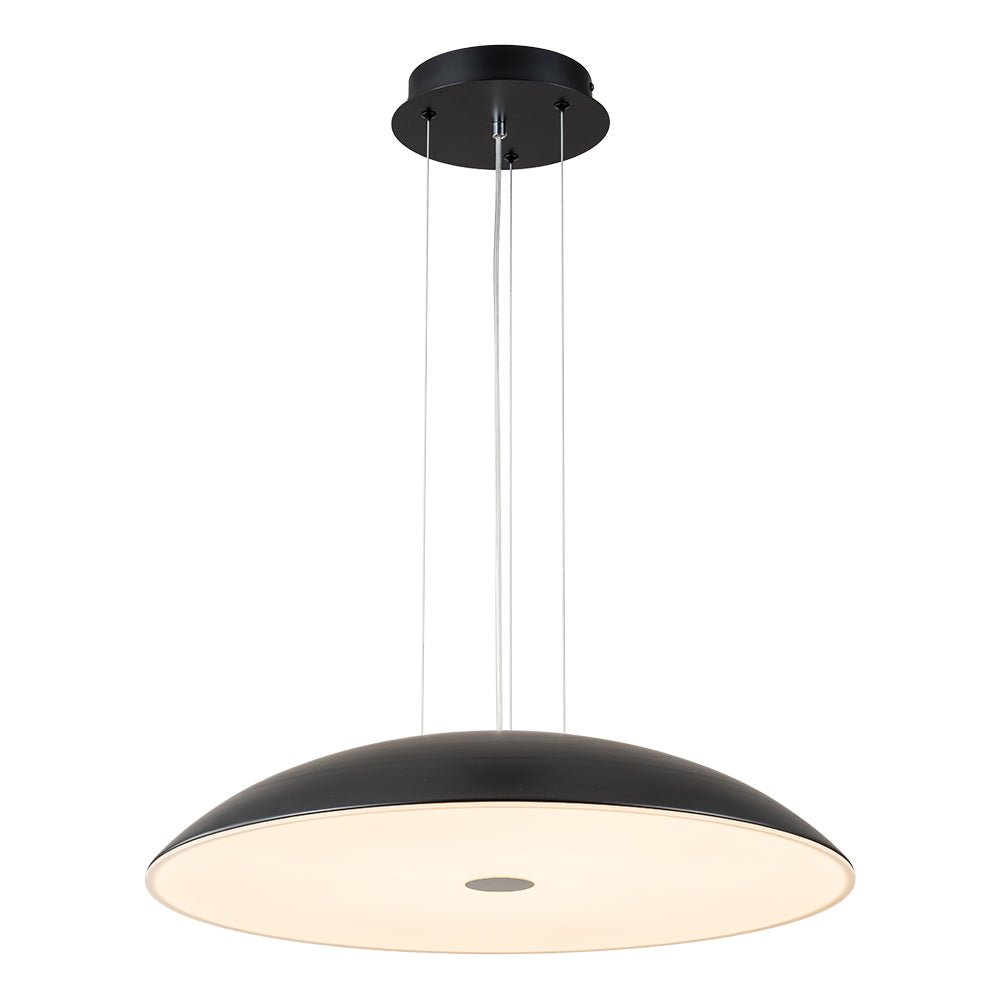 Modern Minimalist LED Dome Pendant Light - Dimmable Frisbee Saucer Design