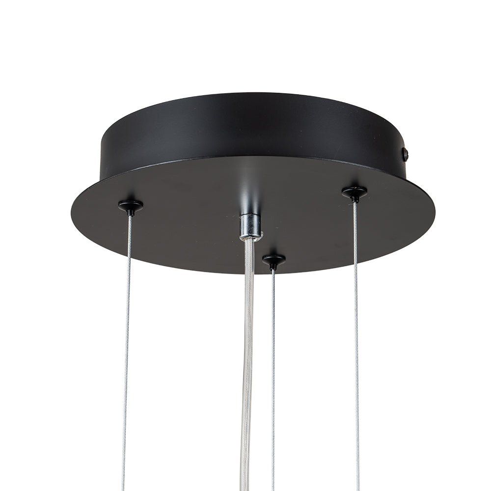 Modern Minimalist LED Dome Pendant Light - Dimmable Frisbee Saucer Design