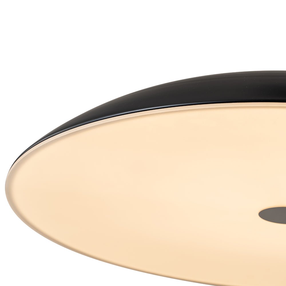 Modern Minimalist LED Dome Pendant Light - Dimmable Frisbee Saucer Design