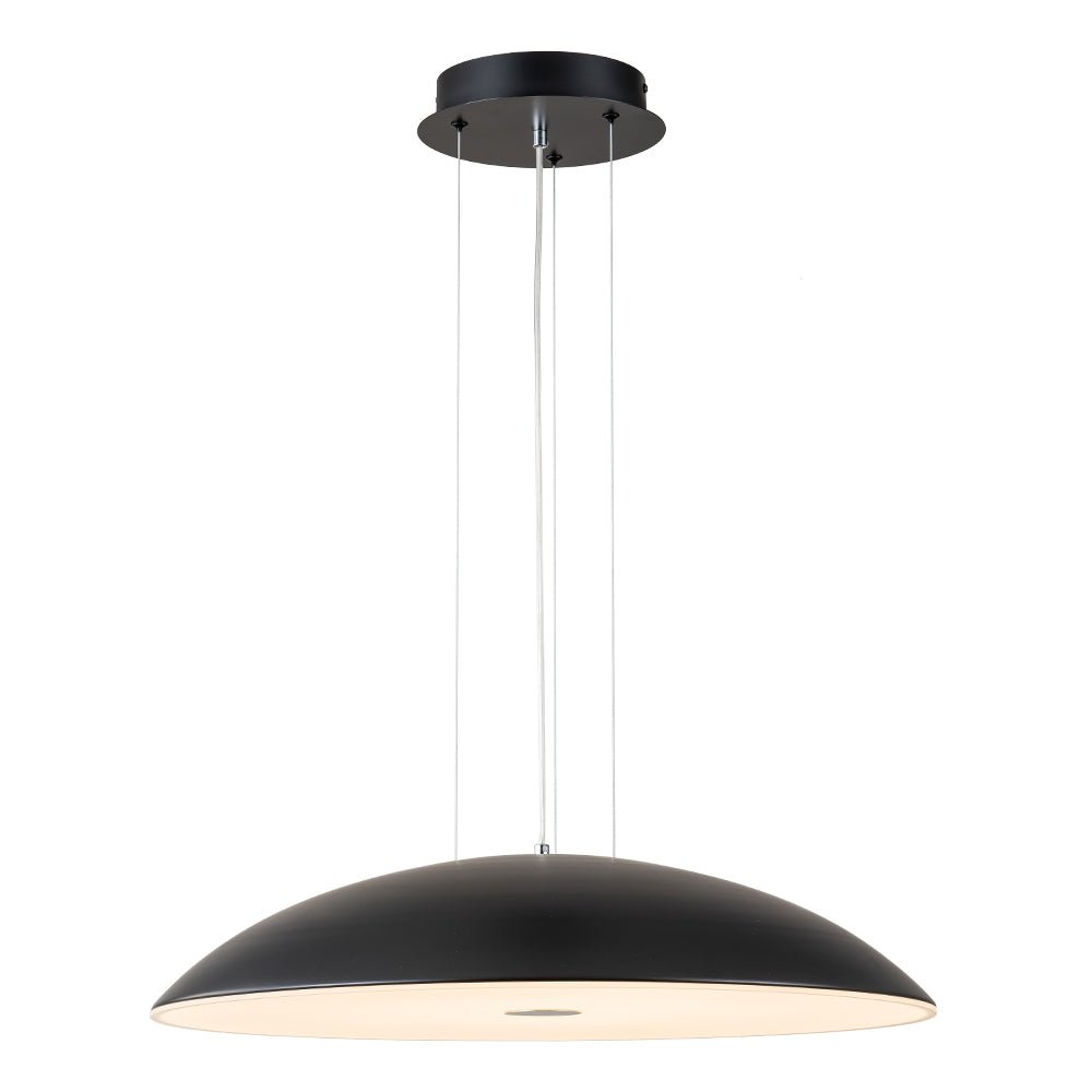 Modern Minimalist LED Dome Pendant Light - Dimmable Frisbee Saucer Design