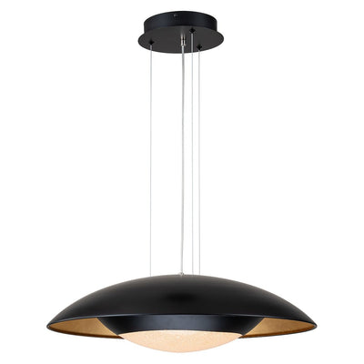 Modern Nordic Flying Saucer LED Dome Pendant Light Dimmable Adjustable Height
