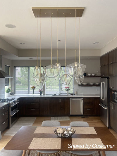 7-light Cluster Kitchen Island Pendant Lighting