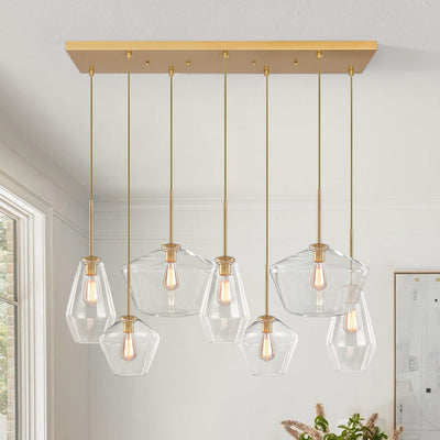 7-light Cluster Kitchen Island Pendant Lighting