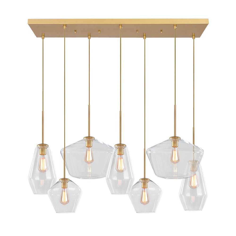 7-light Cluster Kitchen Island Pendant Lighting