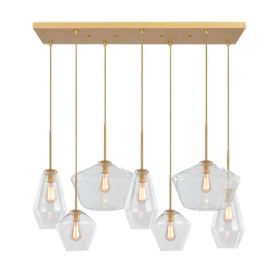 7-light Cluster Kitchen Island Pendant Lighting