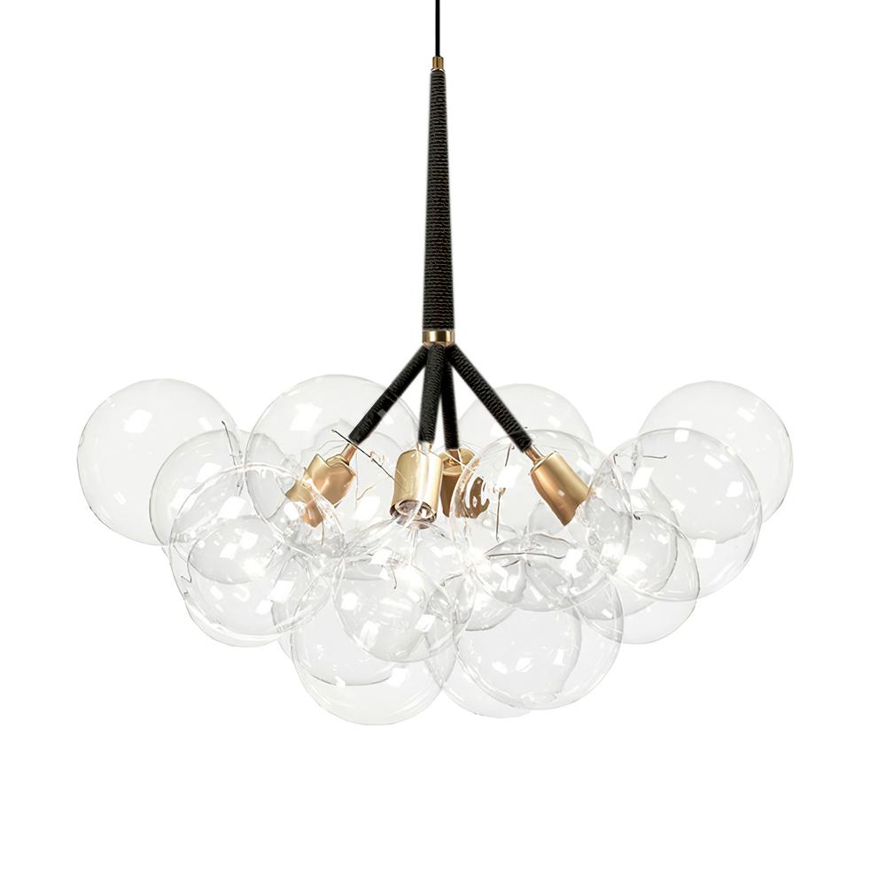 Modern Cluster Glass Bubble Chandelier