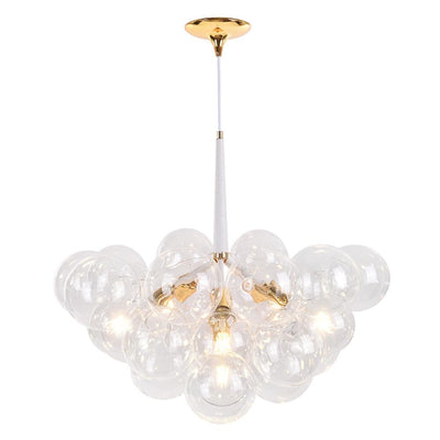 Modern Cluster Glass Bubble Chandelier