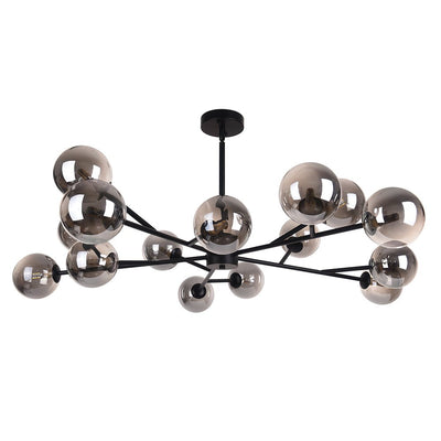 Modern Sputnik Branching Bubble Chandelier