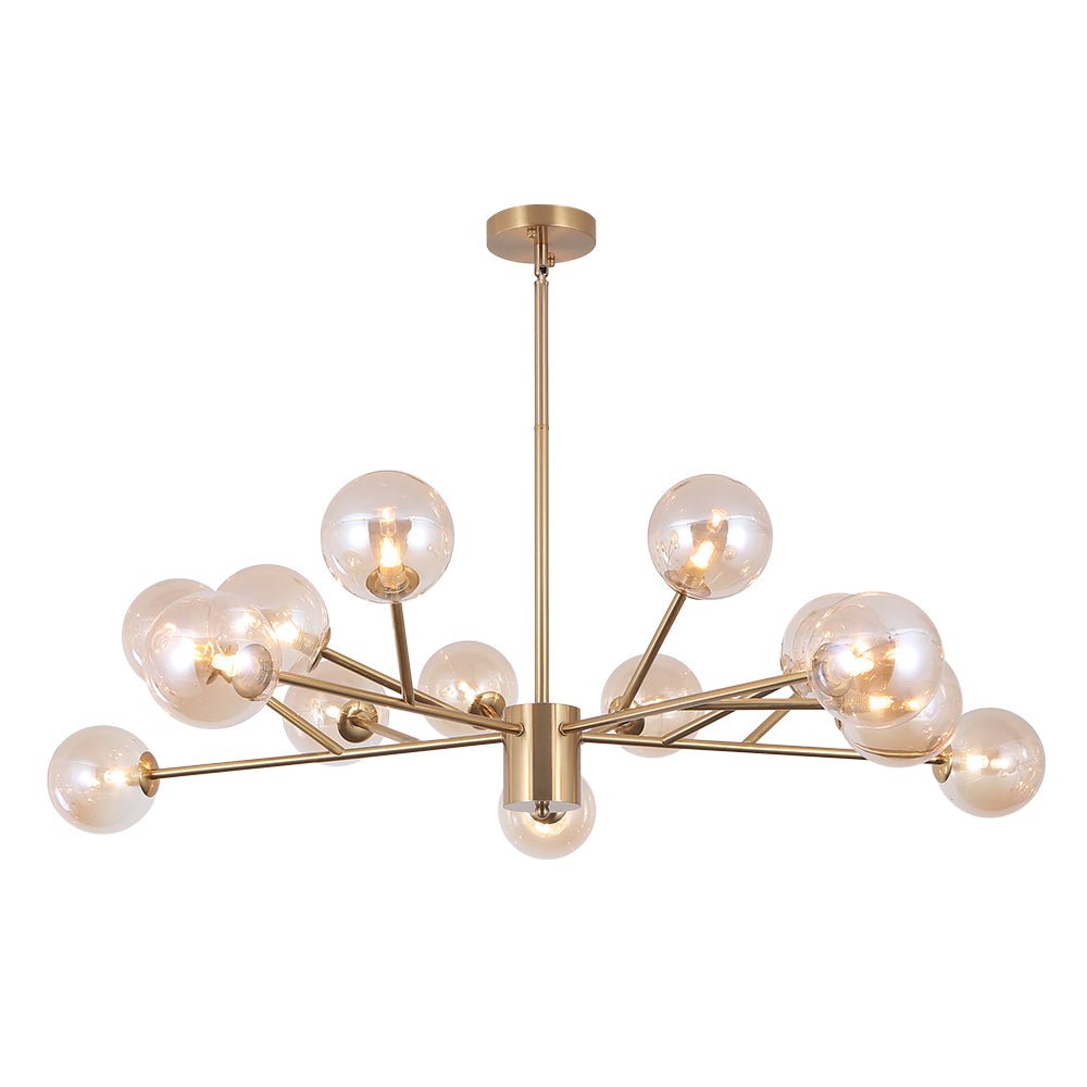 Modern Sputnik Branching Bubble Chandelier