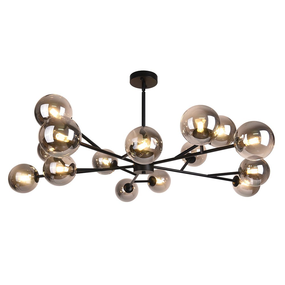 Modern Sputnik Branching Bubble Chandelier
