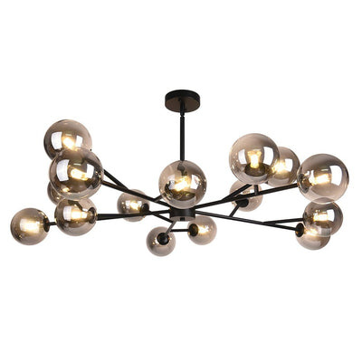 Modern Sputnik Branching Bubble Chandelier