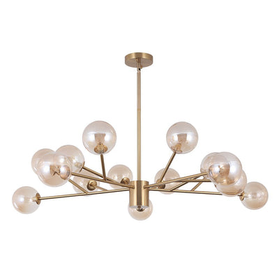 Modern Sputnik Branching Bubble Chandelier
